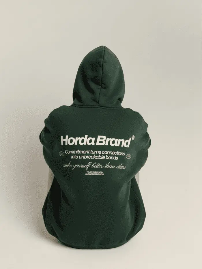 Felpa 380g con Fit Oversize – Streetwear Premium HORDA