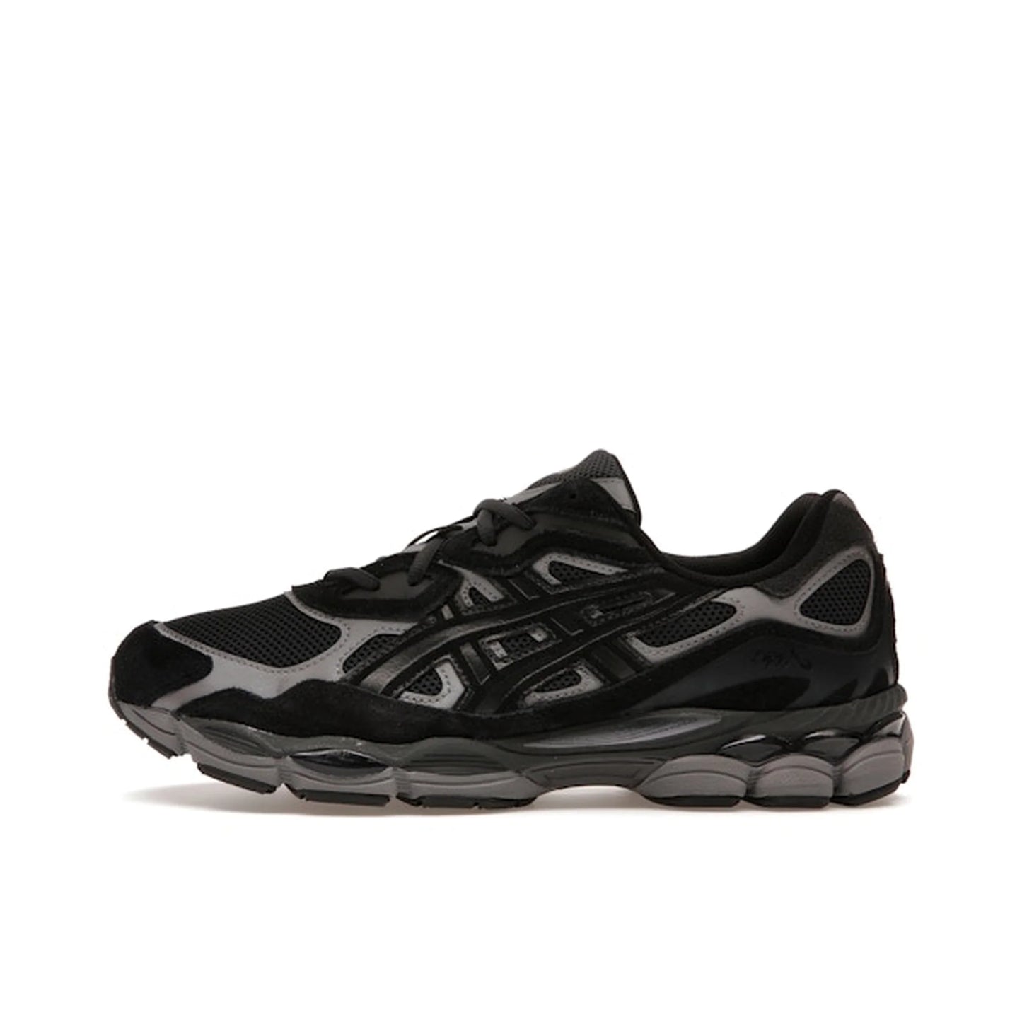 ASICS Gel-NYC sneakers uomo graphite grey black vista laterale
