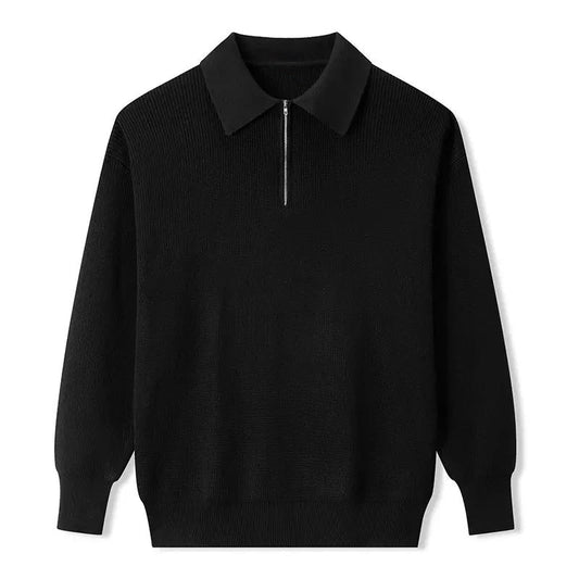 Maglione con Mezza Zip - Old Money®