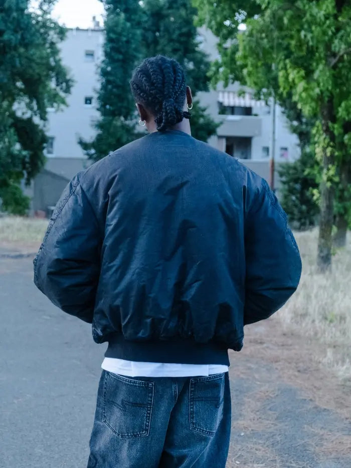 Bomber Jacket boxy fit Black Horda Basic