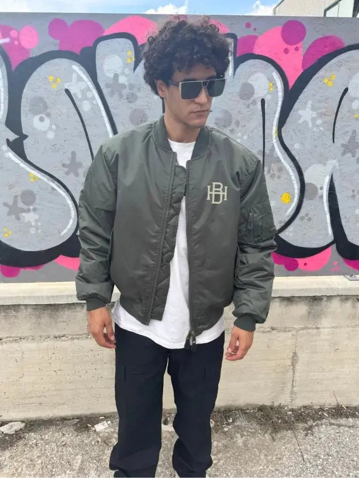 Bomber Jacket boxy fit Black Horda Basic