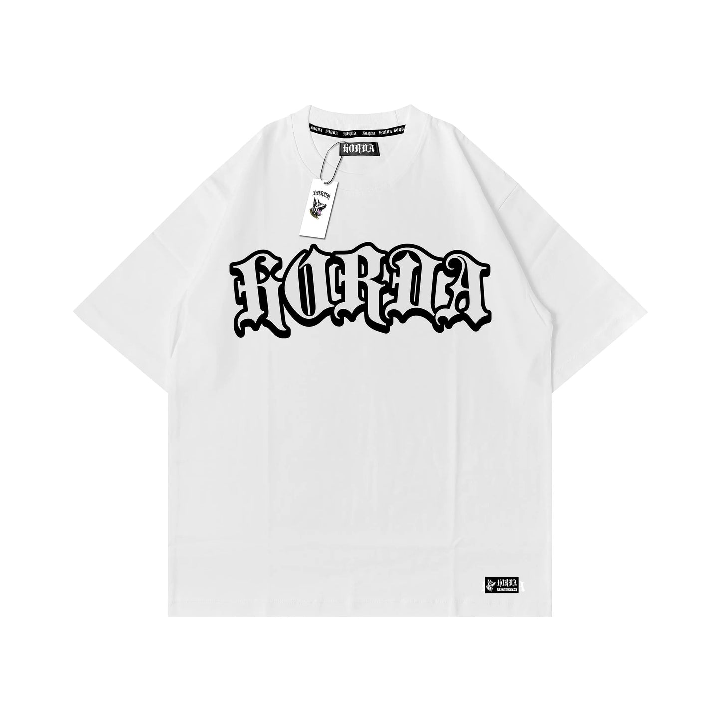 T-shirt Boxy Fit 100% cotone Horda Gotic