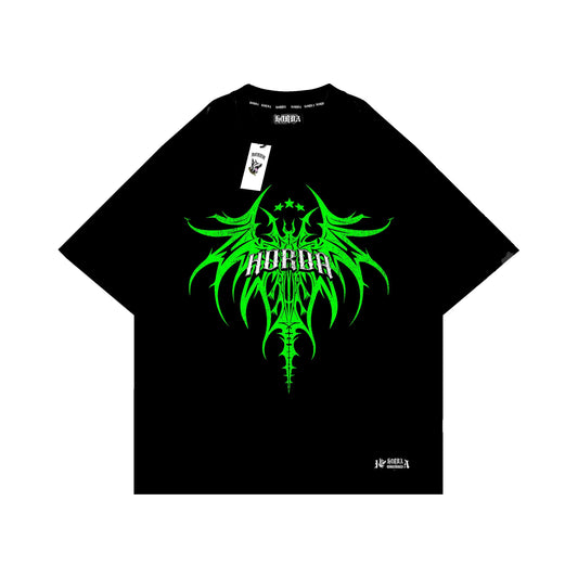 Boxy fit shirt 100% Cotone Acid Dragonfly