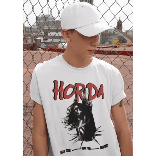 Boxy fit t-shirt 100% Cotone Collar Spikes