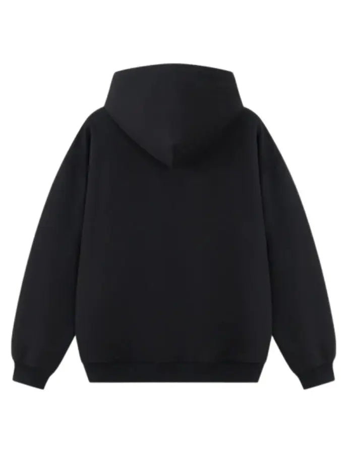 Felpa Boxy Fit 380g Cotone Premium – Basic Essenziale Streetwear
