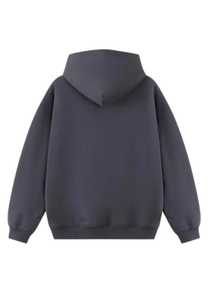 Felpa Boxy Fit 380g Cotone Premium – Basic Essenziale Streetwear