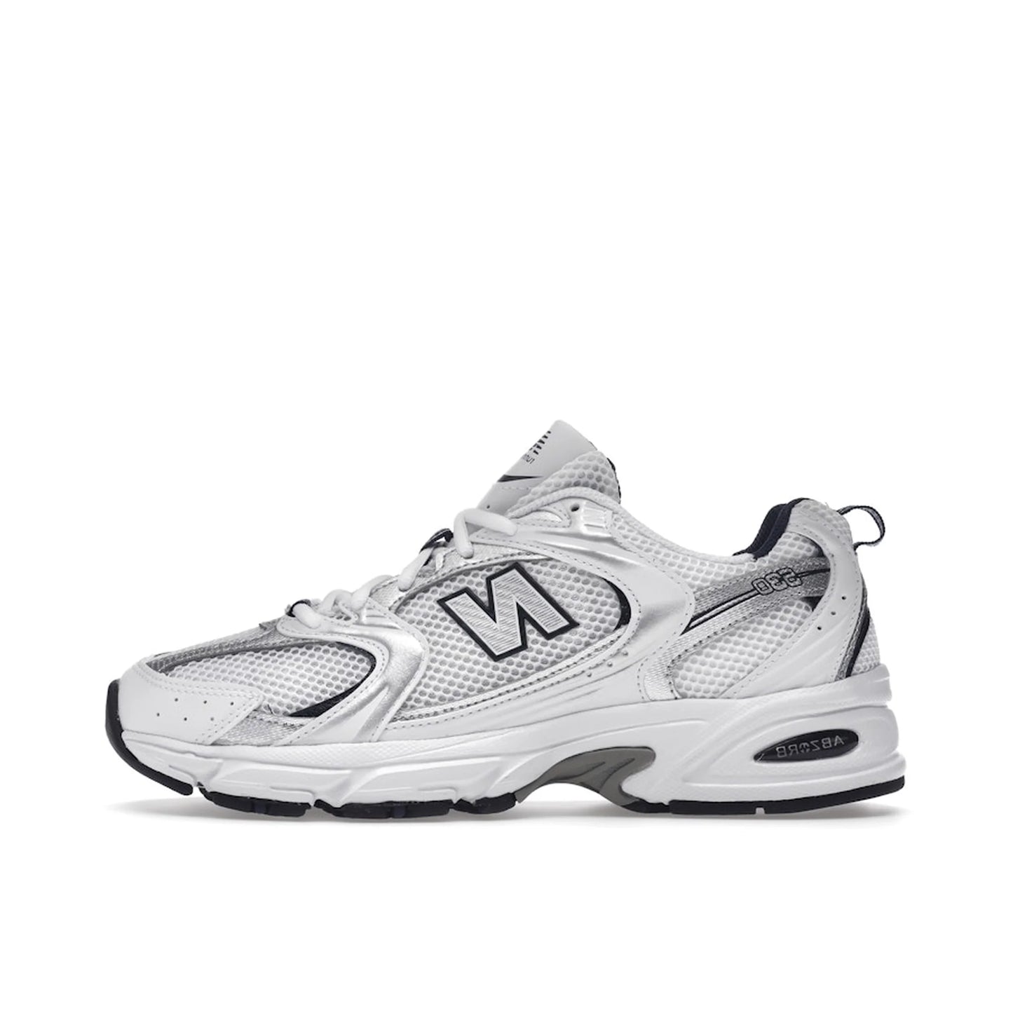 New Balance 530 White Silver Navy
