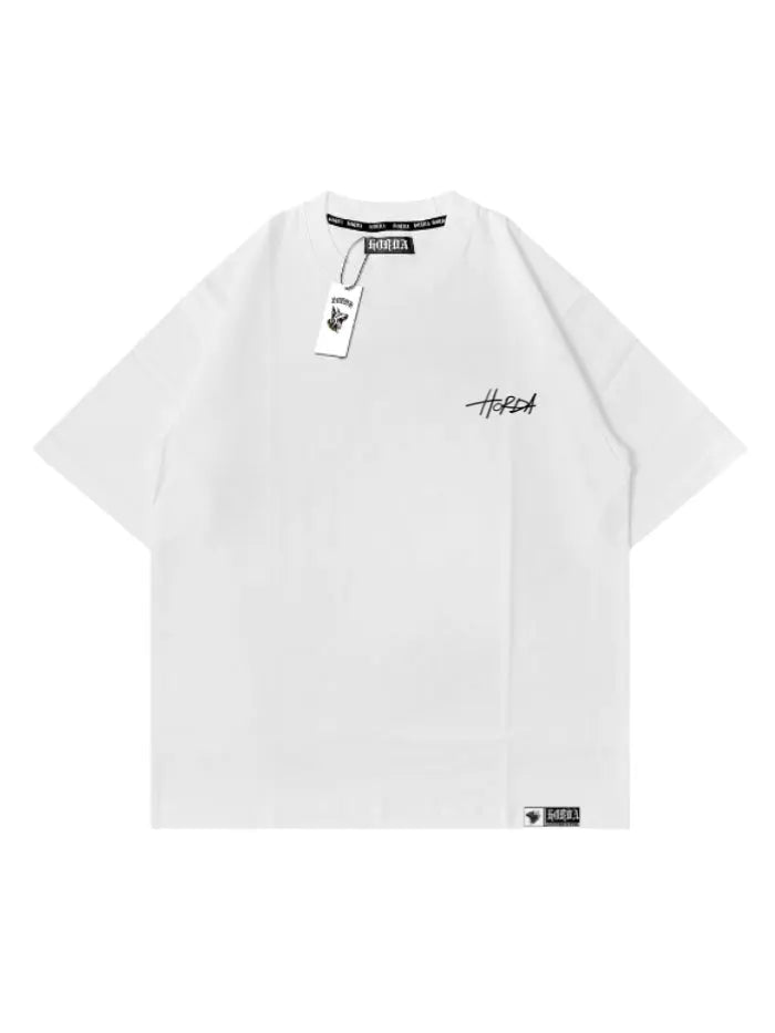 Maglietta basic signature 100% cotone vestibilità Boxy Fit