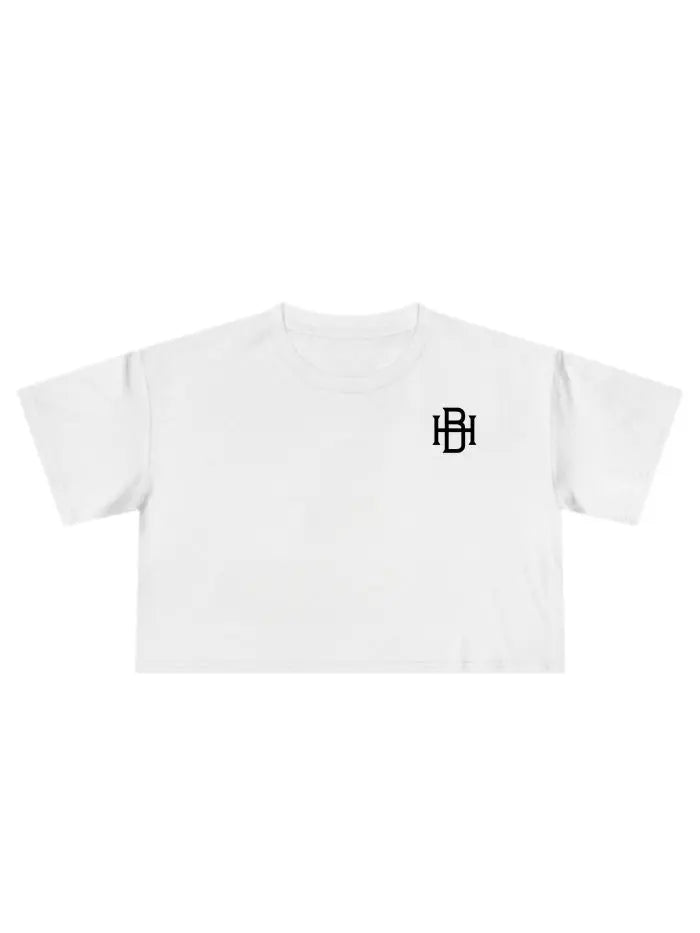 T-Shirt Donna Cropped Basic – Cotone Italiano 100%, Taglio Moderno