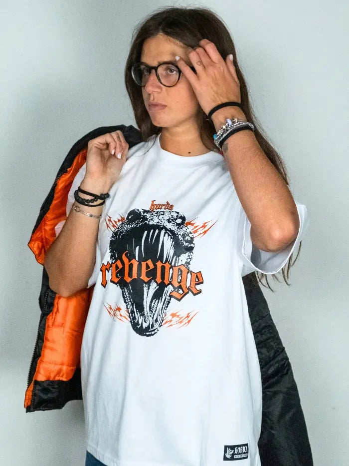 T-Shirt streetwear style 100% Cotone Viper Revenge