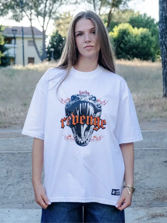 T-Shirt streetwear style 100% Cotone Viper Revenge