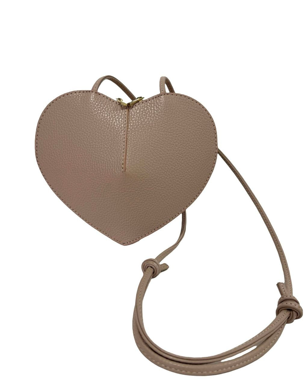 Modex™luxury heart-shaped bag made from Italian leather