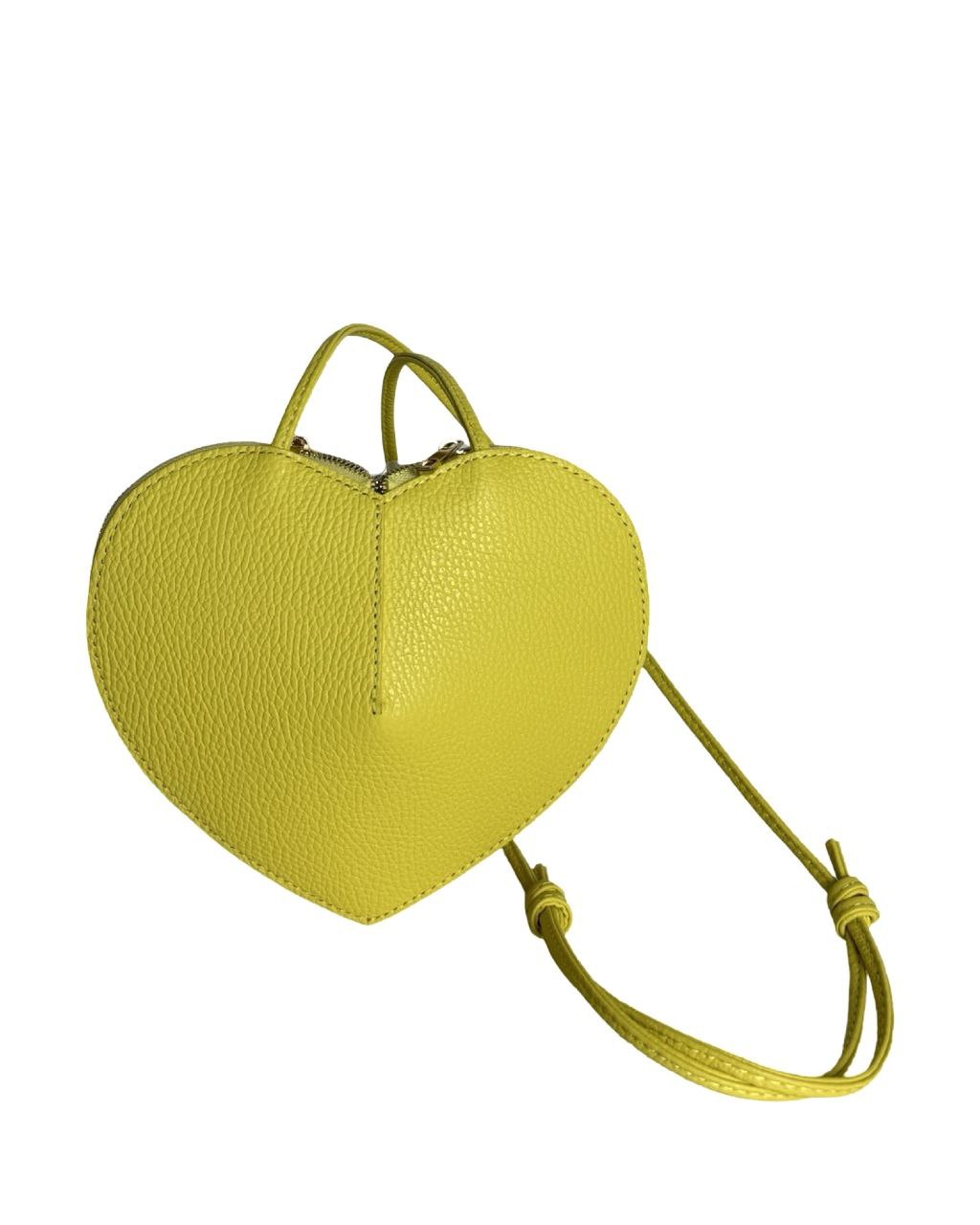Modex™luxury heart-shaped bag made from Italian leather