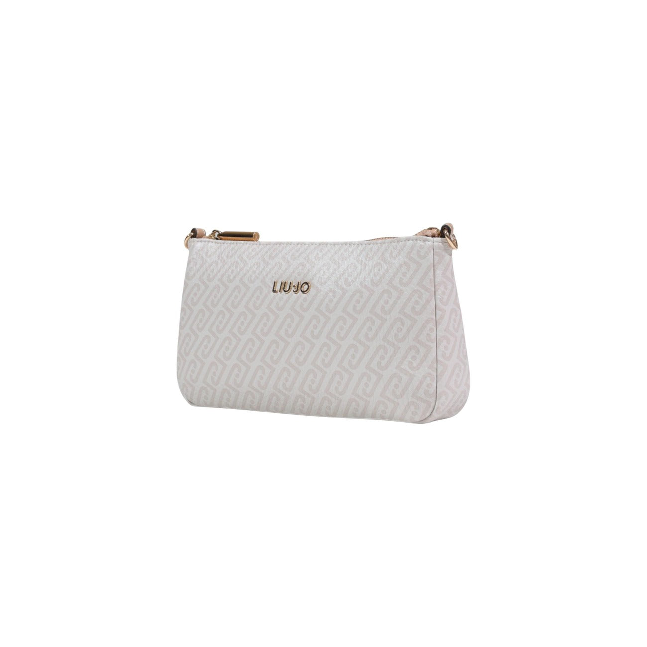 Borsa Donna Liu Jo Bianca con Tracolla Regolabile e Logo Monogram