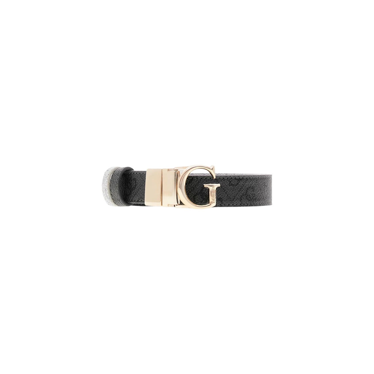 Guess Cintura Donna Reversibile con Fibbia Logo G Oro