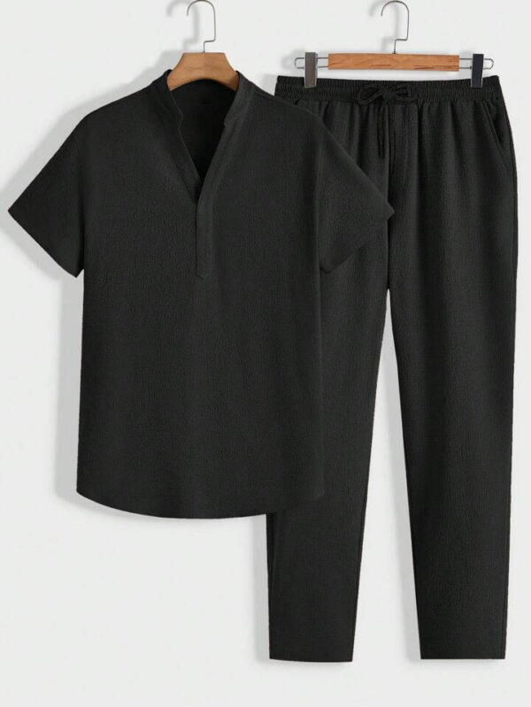 Summer New European And American Style Mens Casual Sports Suit